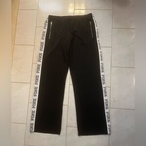 PINK Victoria’s Secret Women’s Black Boyfriend Pant